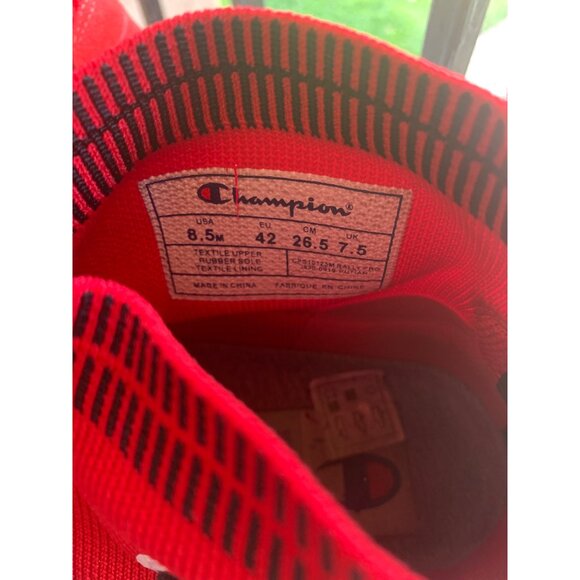 Champion Men's Rally Pro Sneaker Shoes Athletic Casual Red Men's Size 8.5 - Picture 5 of 6